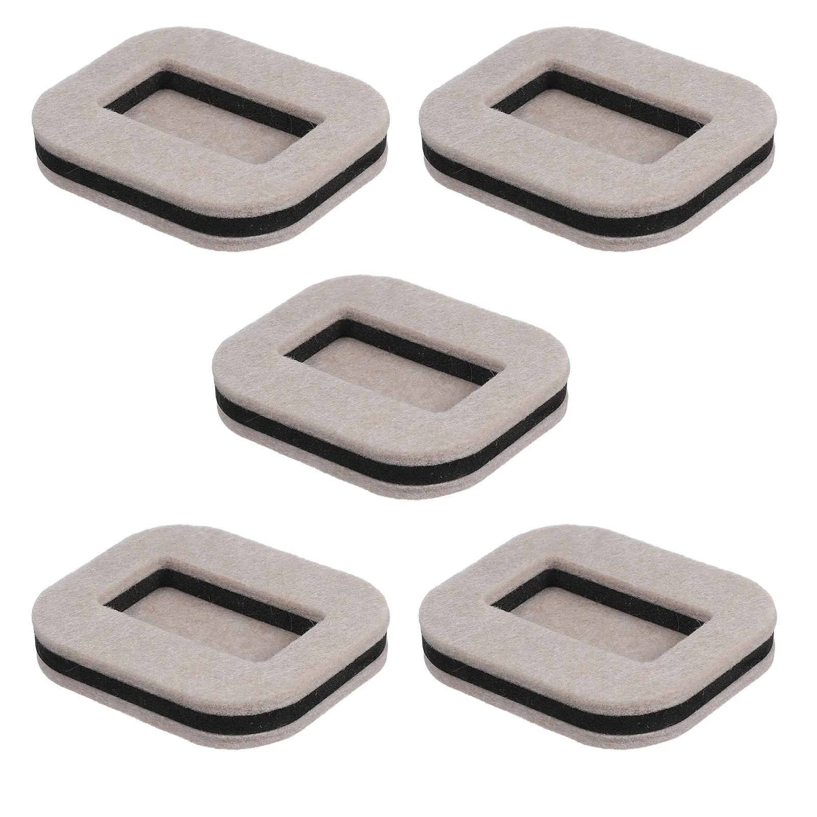 

5Pcs Chair Wheels Stopper Non-Slip Felt Pads Anti-Skid Furniture Caster Cups Protect Hardwood Tile Carpet Prevent Noise