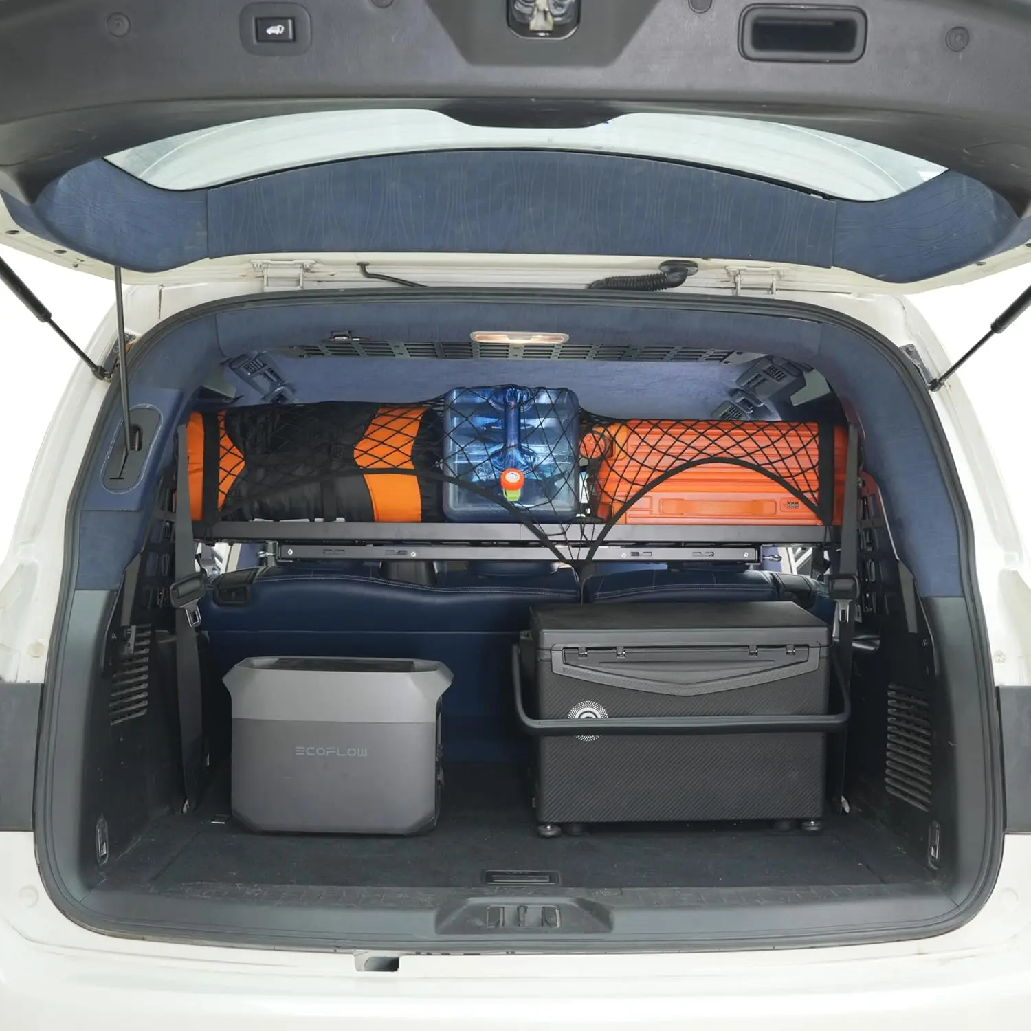 Trunk MOLLE PANEL Organizer Shelf Cargo Storage Debris Racks For Nissan Patrol Y62 / Armada 2010-2024