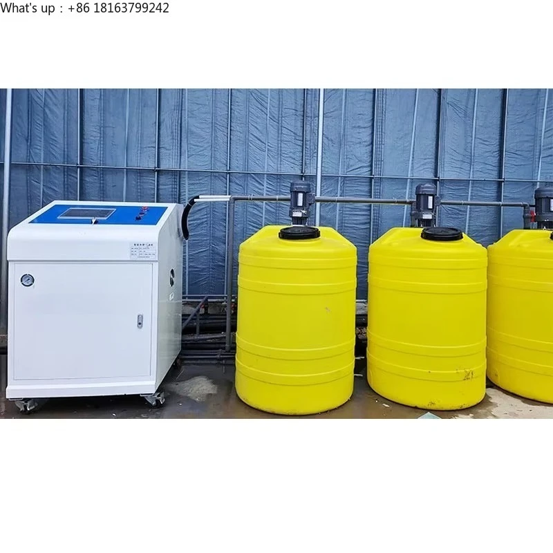 Automatic Control Two-Channel Intelligent Fertil izer Applicator Water and Fertil izer Machine for Greenhouse Irrigation System