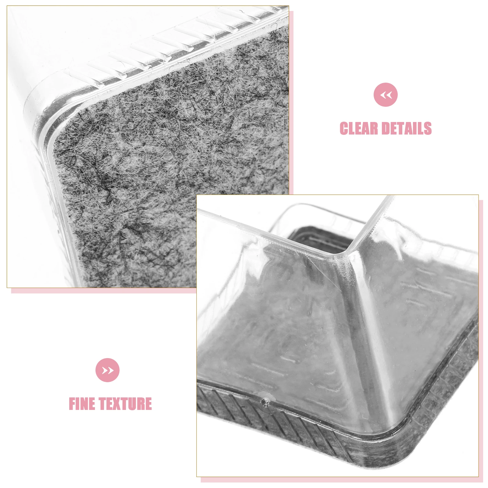 

4Pcs Chair Leg Silicone Caps Furniture Foot Covers Floor Protectors for Desk Table Legs Hardwood Furniture Feet Pads