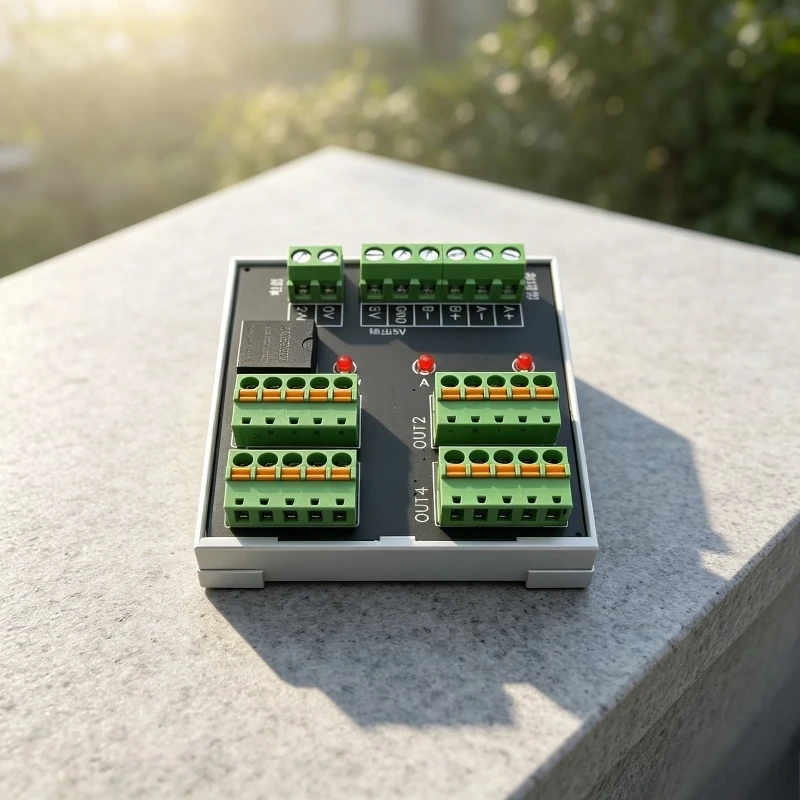 Encoder Pulse Divider 1 In 4 Out External Power Supply 5V Optional Differential Signal Expansion
