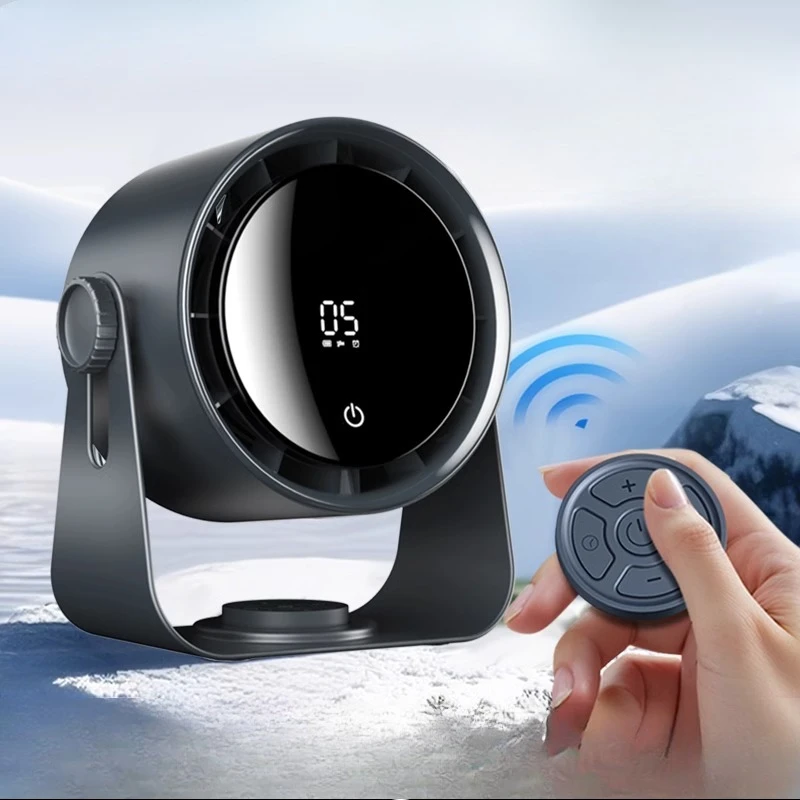 

Desktop remote control air circulation fan rechargeable usb small home student dormitory office silent super long battery life