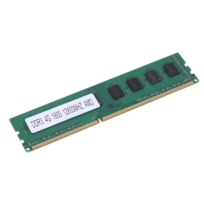 5X DDR3 4GB Memory Ram PC3-12800 1.5V 1600Mhz 240 Pin Desktop Memory DIMM Unbuffered And Non-ECC