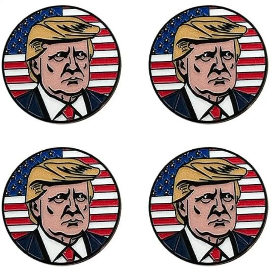 علامات كرة جولف مضحكة وفريدة من نوعها مع مشبك قبعة للطعام والرموز الممتعة وإكسسوارات وهدايا مثالية للجولف