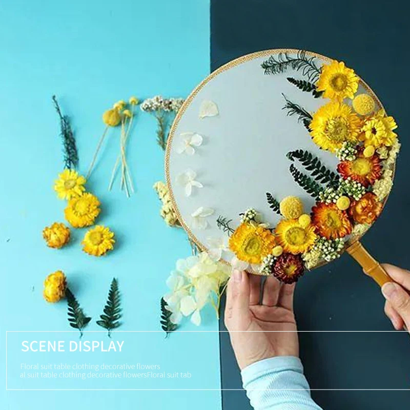 Flores naturais secas reais para velas, resina epóxi, plantas artificiais, DIY fazendo decoração, acessórios para casa, artesanato