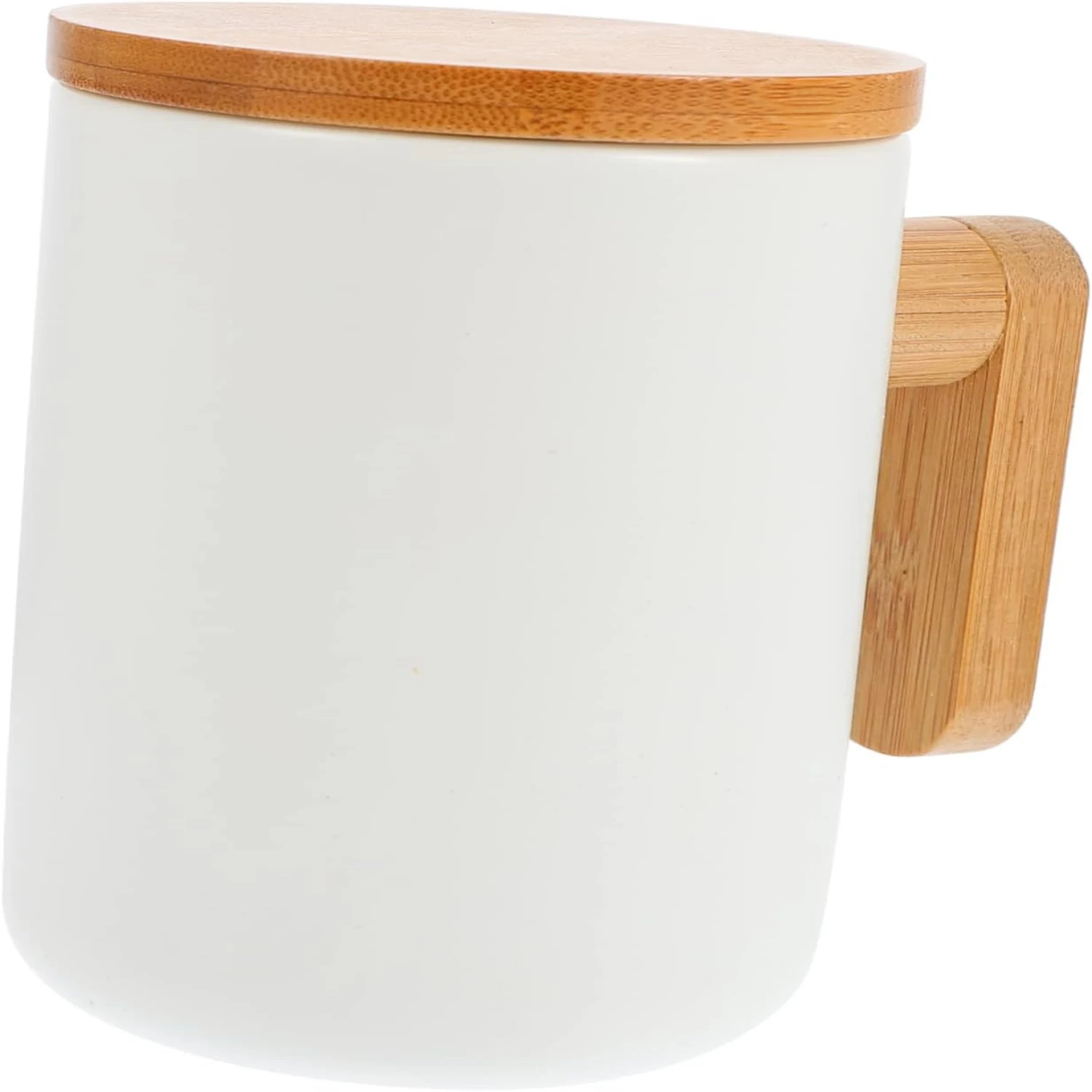 

Elegant White Chinese Ceramic Tea Cup with Infuser and Cover - Perfect for Coffee, Tea, Water, and Milk - Beautiful Hand-painted
