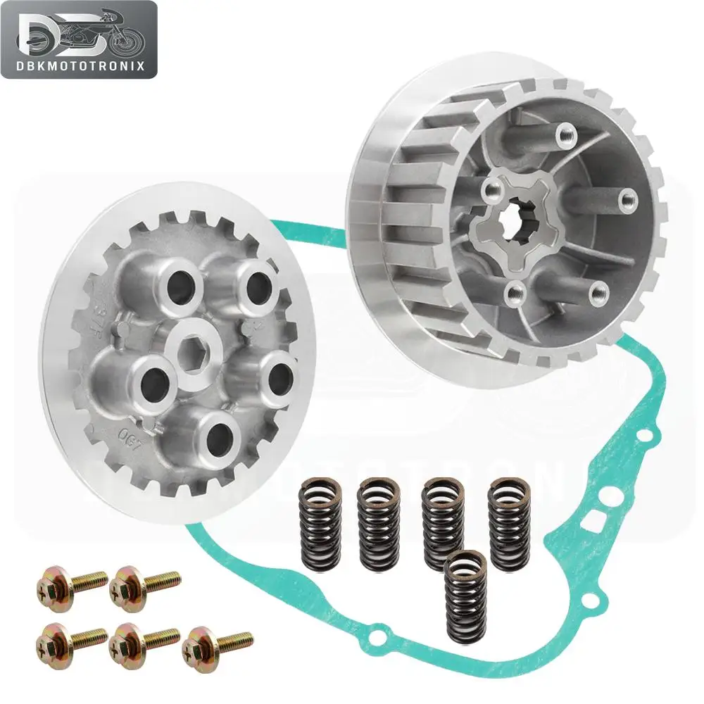 Componentes del kit de embrague para motocicleta, kit de embrague, centro del embrague, plato de presión, junta para Yamaha Blaster 200 YFS200