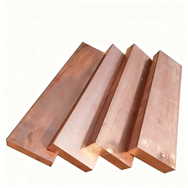 

T2 Красное медное сырье | 8x15x200 мм (0,3"x0,6"x7,9") | Отличная машина | Высокая точность