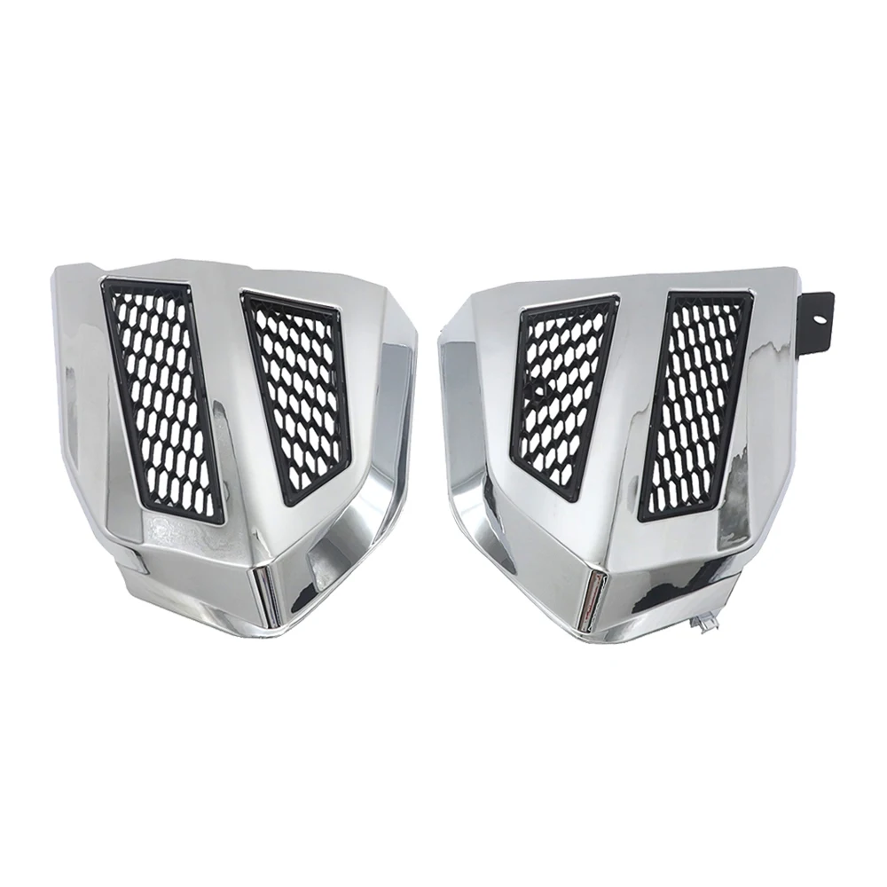 For Gold Wing GL1800 GL1800 F6B 2018-2021 2020 Fairing Radiator Grille Cover Engine Transmission Covers Chrome or Black