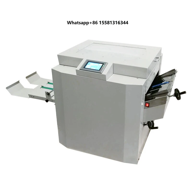 Computerized Booklet Maker Folding Binding Machine Saddle Stitch Booklet Maker