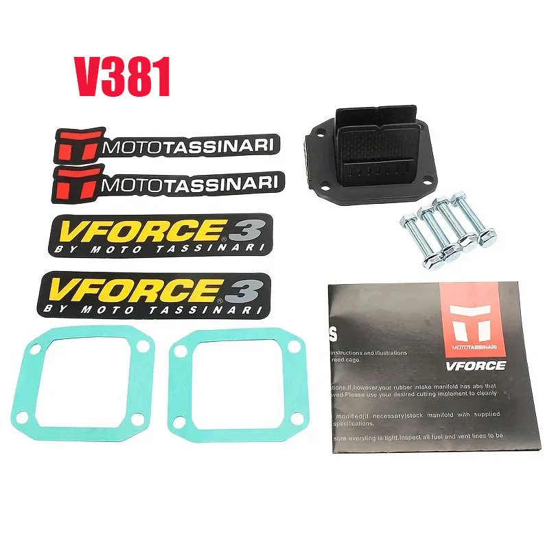 Motorcycle Reed Valve Kit Vforce3 Accesorios Dirt Bike Motocross V Force3 Intake Reed Valve For Honda CR80 CR85 V381S Enduro
