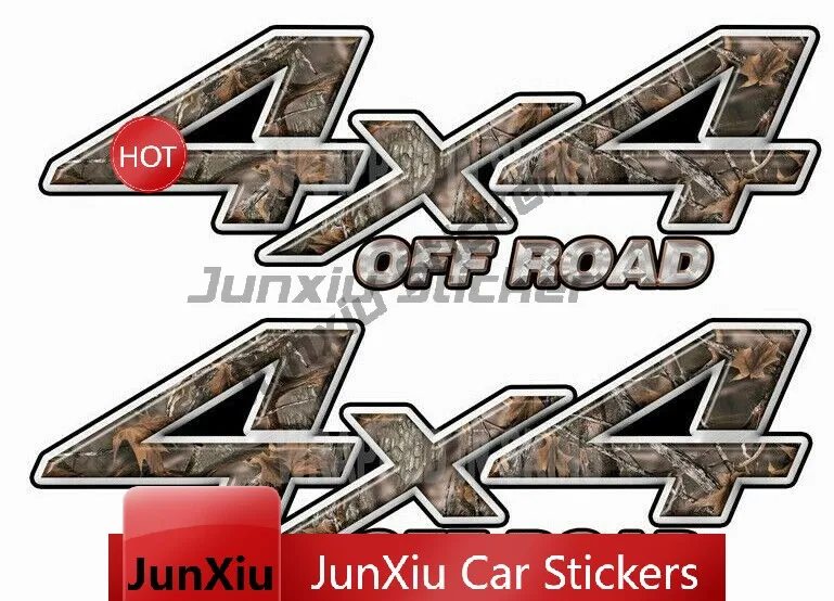 2 Stück 4x4 Offroad Pink Camo Aufkleber für LKW-Ladefläche und Heckklappe, Vinyl-Grafiken, 4x4 Offroad Mountain Vinyl-Aufkleber Zubehör Motor – Detail 13