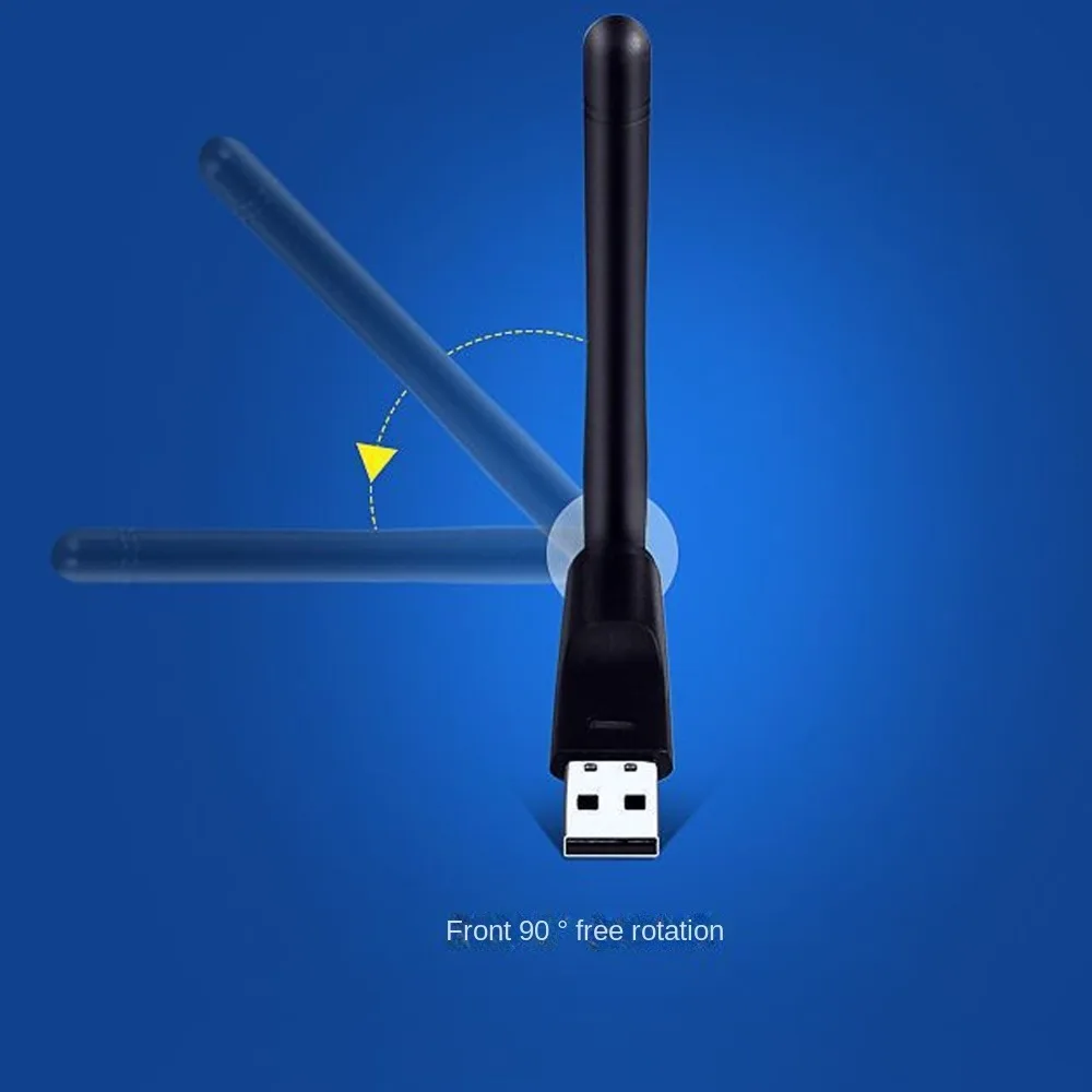 Wi-Fi Dongle 150Mbps MT7601 การ์ดเครือข่าย USB 2.4GHz 150Mbps USB Wifi Adapter เสาอากาศ LED Light สําหรับคอมพิวเตอร์/โทรศัพท์