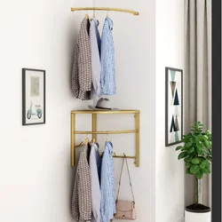 Narożnik kosmiczny wieszak na kurtki lekka luksusowa sypialnia wieszak na ubrania pokój dzienny Organizer korytarz elegancki Design funkcjonalny