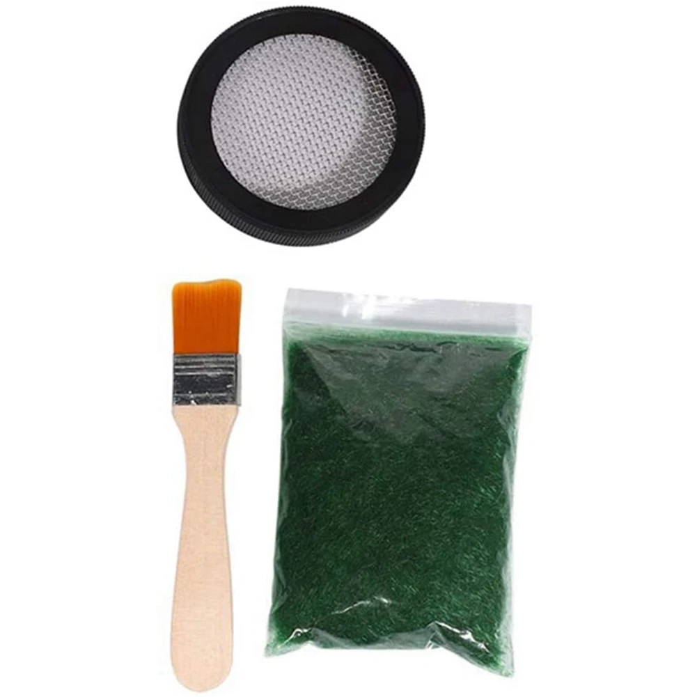 Activity Flocking Kit Static Grass Applicator ABS Flocking Machine with Antislip Handle for DIY Scenic Modelling Diorama Scenery