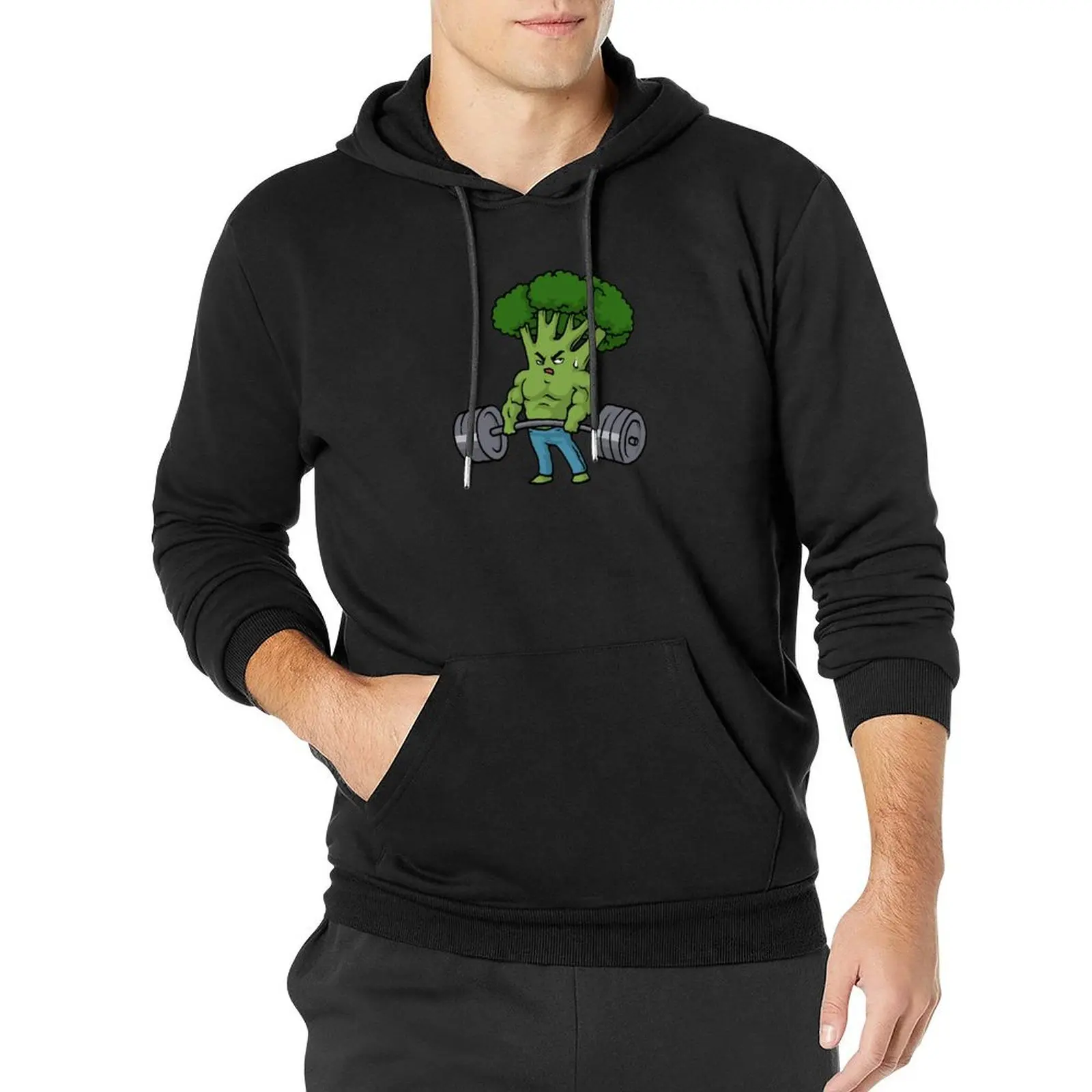 

Deadlift Tshirt Broccoli Gym Fitness Motivation Bodybuilding Pullover Hoodie fashion men men hoodie