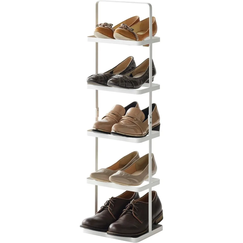 

Home Compact Modern Metal Shoe Rack Stee Tall