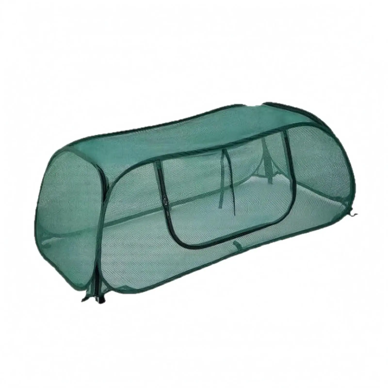 Dark Green Sun Protection Mesh Cover Breathable Plant Tunnel Net for Raised Bed Garden Vegetable Care