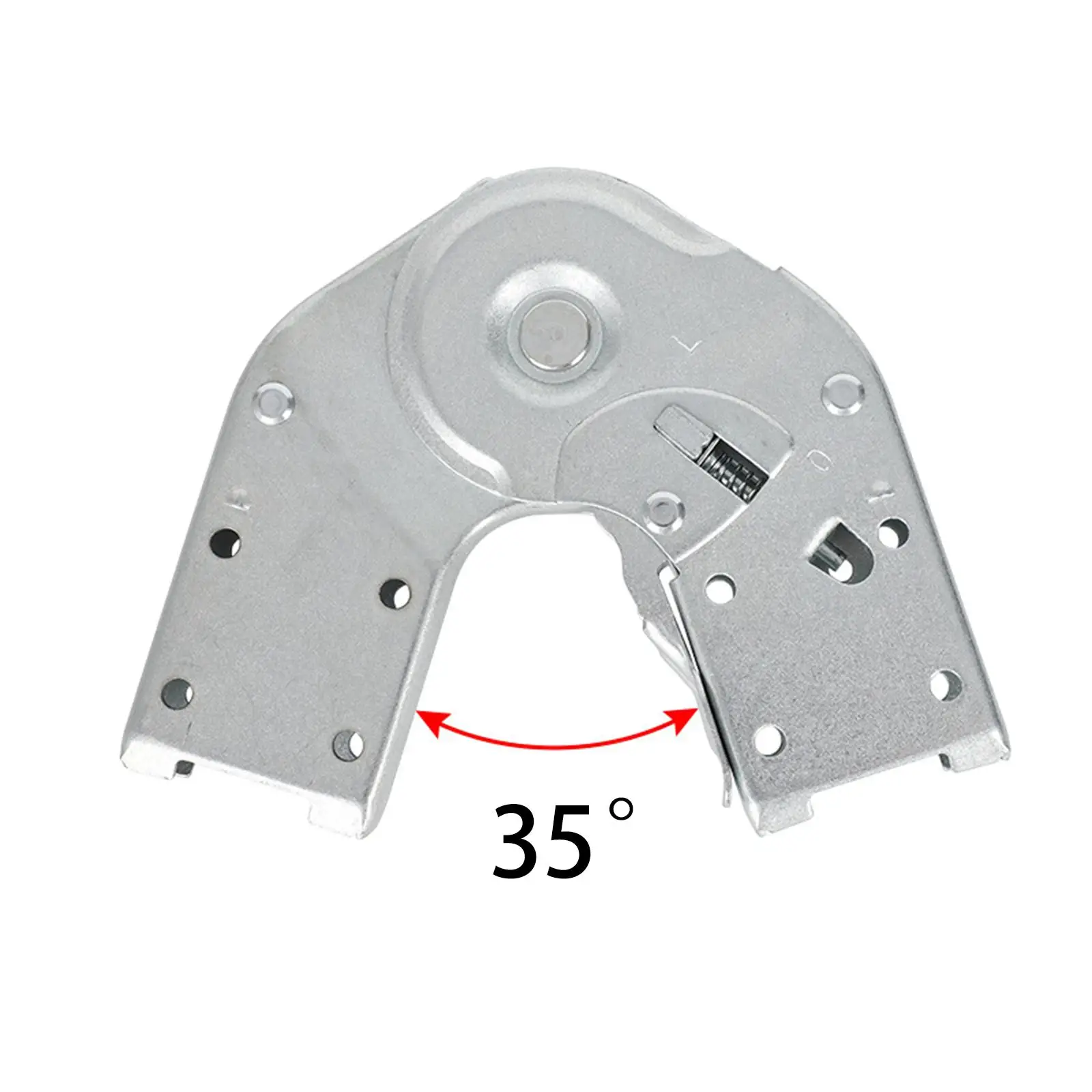 Conector de junta de escalera telescópica plegable, bisagra de cabeza de articulación de hierro, aleación de aluminio, plutonio, 0 grados, 180