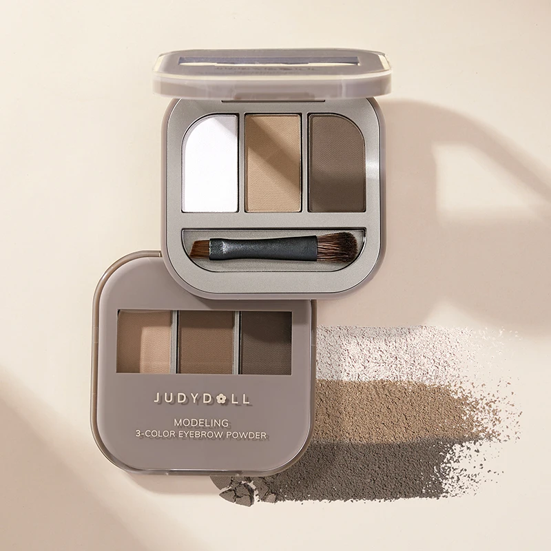 Judydoll 3-Color Brow Powder Palette – กันน้ํา ติดทนนาน และเป็นธรรมชาติ คําจํากัดความป้องกันรอยเปื้อน