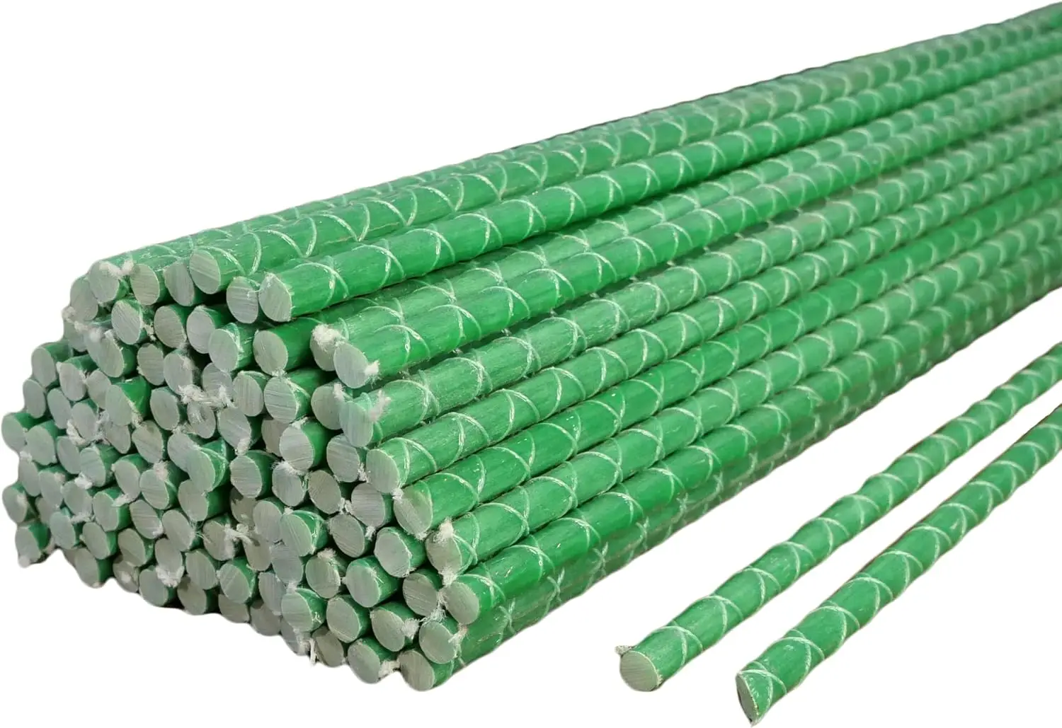 5 Ft Fiberglass Eco Friendly Garden Stakes 20 Pack (Height/Quantity Options) – Durable, Lightweight, Tomato, Tree, Strawberry, P