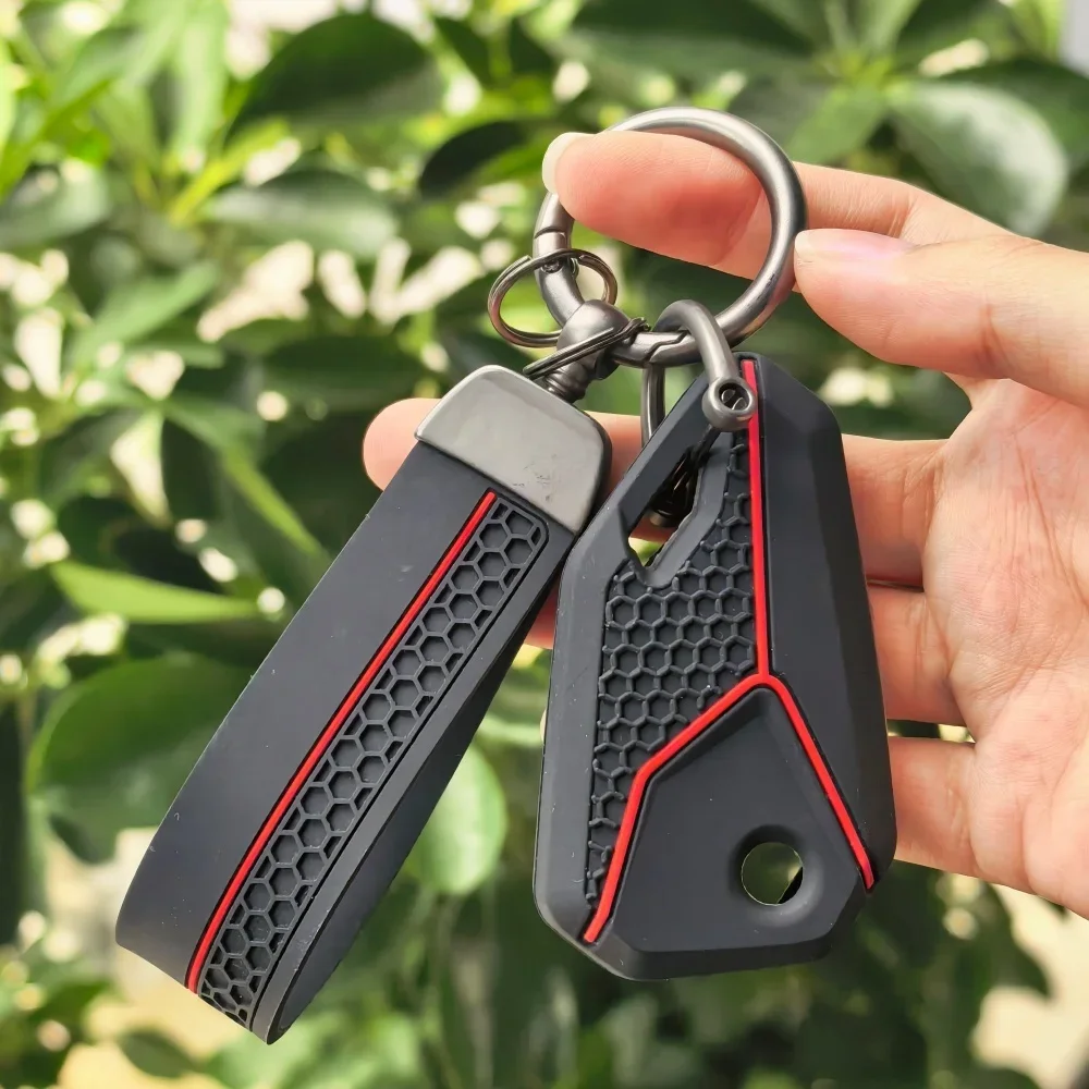 Motorcycle Key Cover shell accessories Key Case Chain for Honda CB125R CB150R For MV Agusta For Kawasaki For Yamaha For Suzuki
