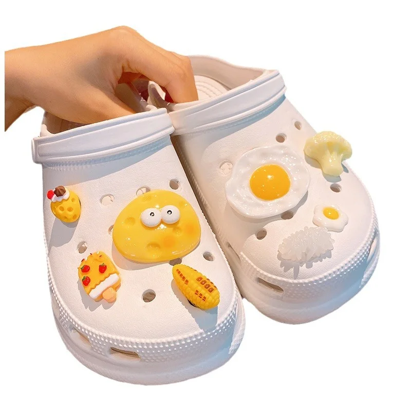 Cute Cinnamoroll Shoe Buckles Shoe Flowers DIY Accessories Cartoon Cute Shoe Upper Decorations Versatile Shoe Decorations