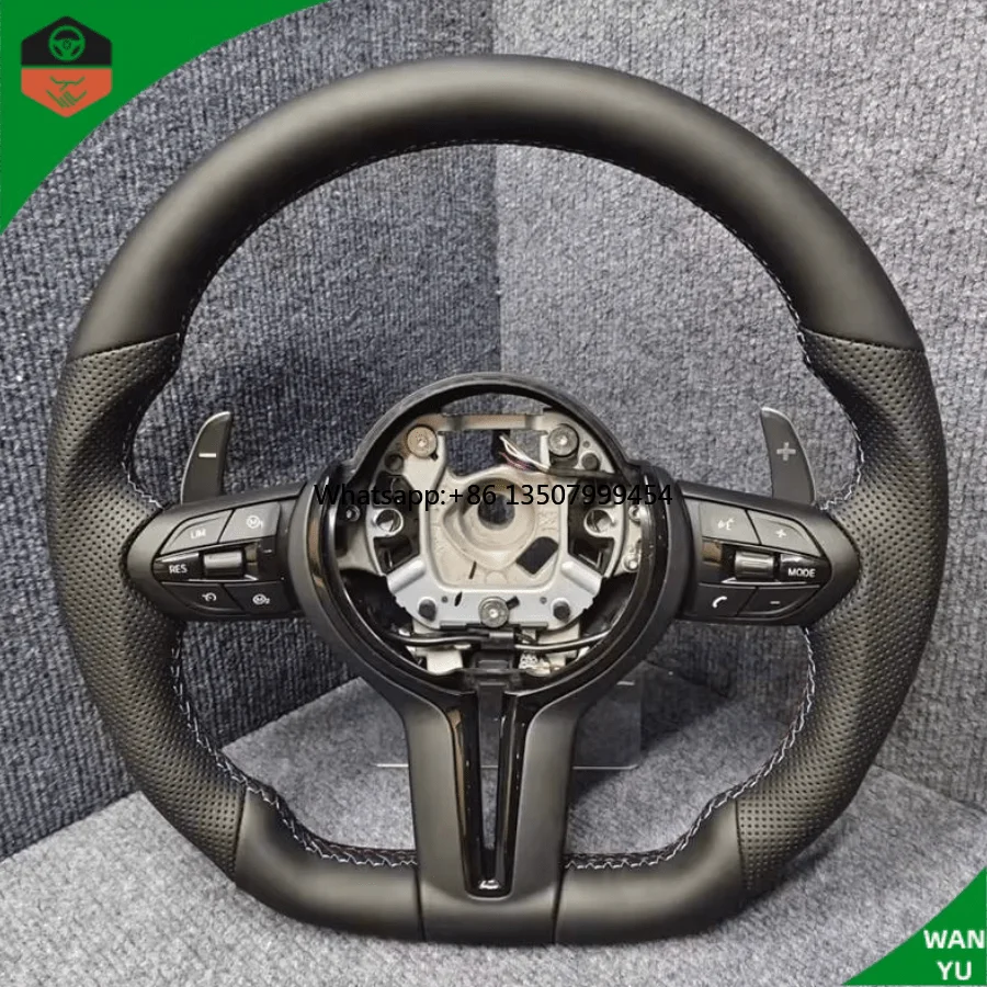 

Wholesale for BMW F10 F20 F30 F32 F36 F80 F82 M3 M4 M Sport Carbon Fiber Leather Steering Wheel Sport Interior Steering Wheel