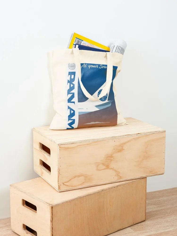 Pan American World Airways design Tote Bag bags luxury women female bag canvas tote bags tote bag