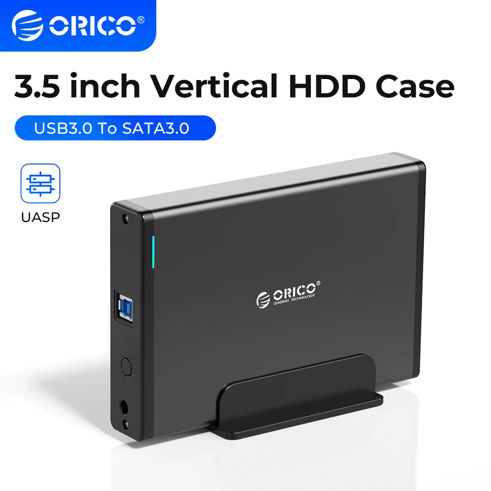 

ORICO SSD Disk HDD Case for PC 3.5'' HDD Case SATA to USB 3.0 Adapter External Hard Drive Enclosure for 2.5" 3.5"