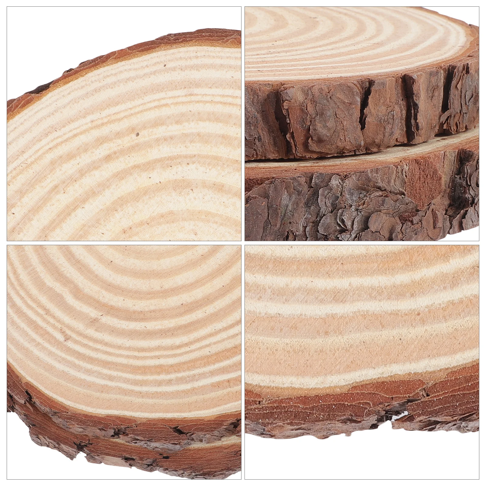 2pcs Garden Stepping Stones Outdoor Wood Log Lawn Paver Decorative Walkway Stone For Pathway Yard Garden Decor