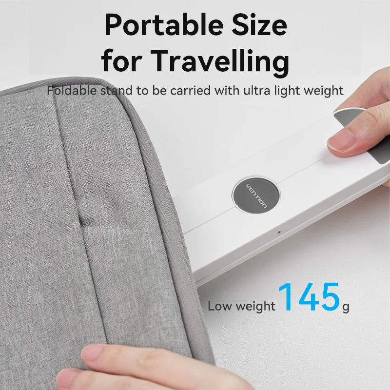 Настольная подставка для ноутбука Vention, многоугольная регулируемая нескользящая подставка для ноутбука, складной держатель для планшета для Macbook Air Pro