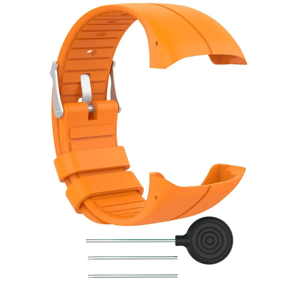 FIFATA Replacement Soft Silicone Watch Sport Band Strap For Polar M400 Band For Polar M430 Smart Watch Bracelet Wrist Strap