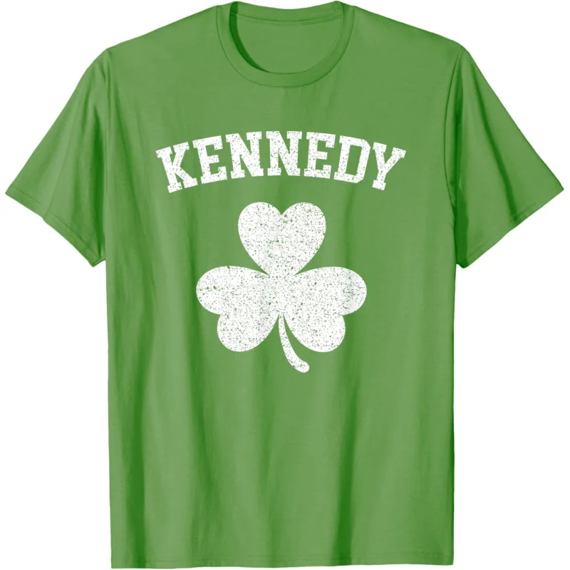 

2024 Kennedy Family Irish Pride Shamrock Clover St. Patrick's Day T-Shirt