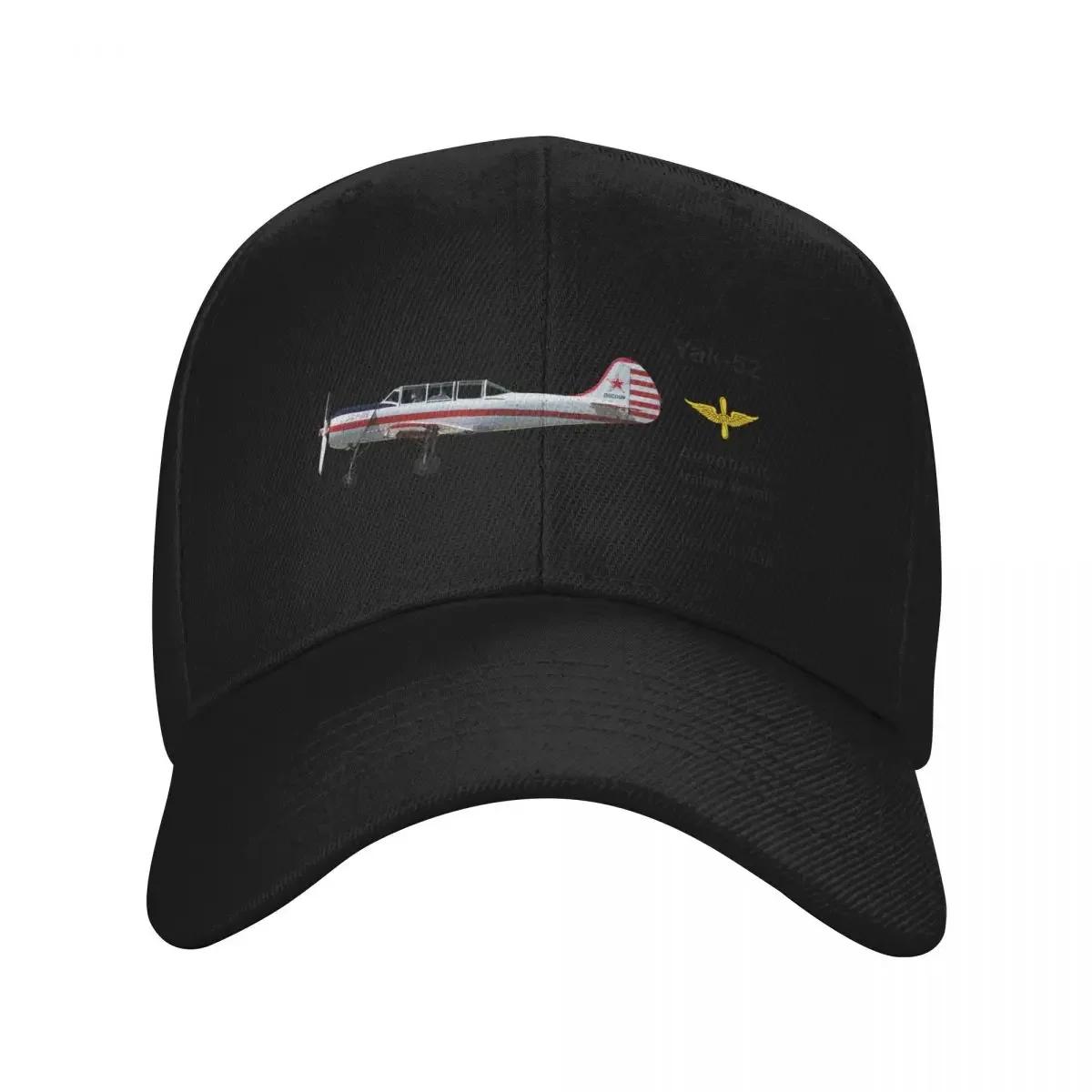 

Yak-52 Baseball Cap custom Hat Snapback Cap tactical cap Hats Man Women's