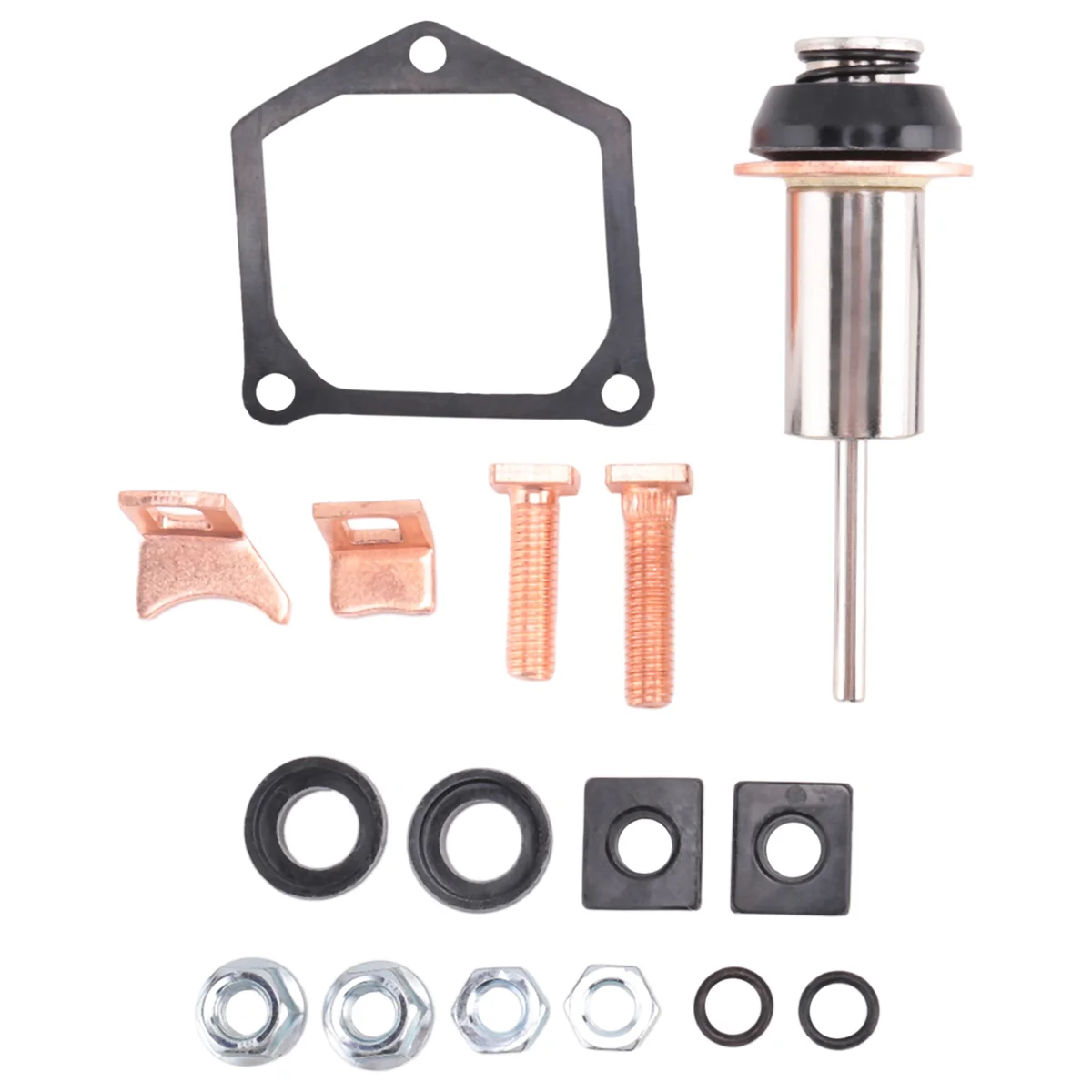 Kit de reconstrução de reparo de solenóide, peças de contatos adequadas para 228000 -6660, 228000 -6662, 228000 -6663