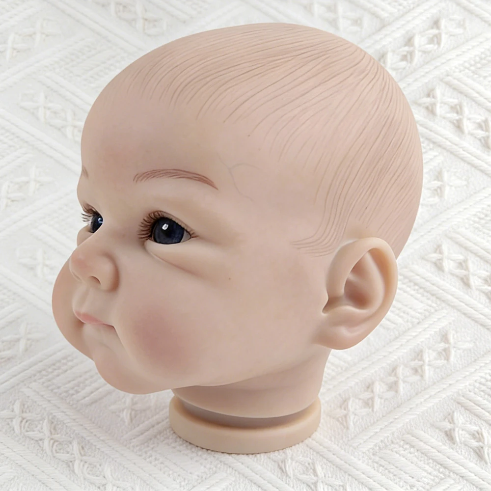 18 Inch Painted Rebirth Dolls Kit Betty Vinyl Limbs And Cloth Body, High-Grade Acrylic Eyes Unassembled Reborn Doll Mold