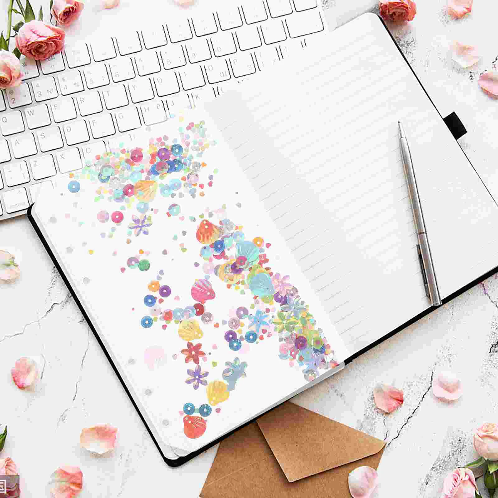 Colorido Book Binder Clips, PVC divisórias coloridas, Amor Informação, Handbook, 10 pcs