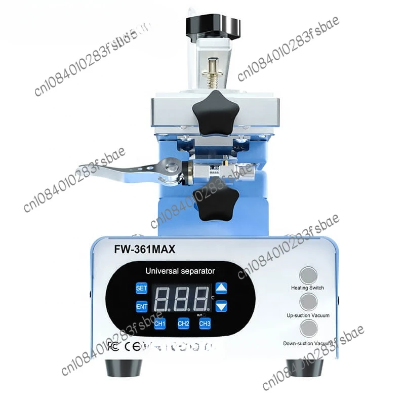 FW-361Max 7 In 1 Mid-Frame Removal & Separator Frame LCD Separator Machine Rotary Vacuum Heating Table for Phone Repair