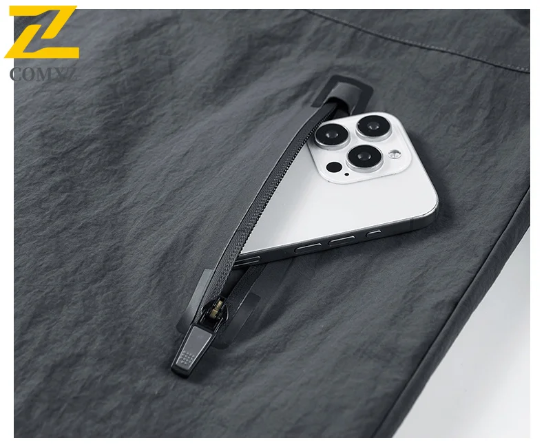 2025 New Spring Autumn Jacket Men's High Quality Loose Solid Color Wear-resistant Work Windbreaker Outdoor Casual Fishing Coat