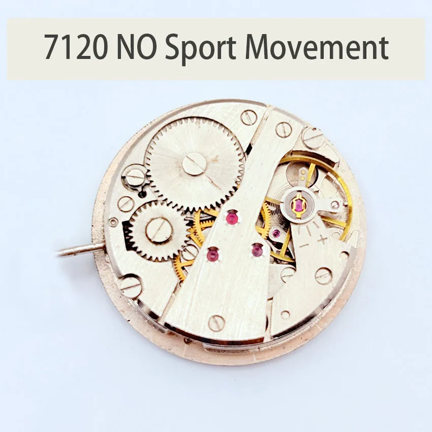 إكسسوارات الساعة حركة شنغهاي 7120 27 ملم ملحقات حركة الساعة القديمة الميكانيكية الموحدة Steam Punk NO حركة رياضية