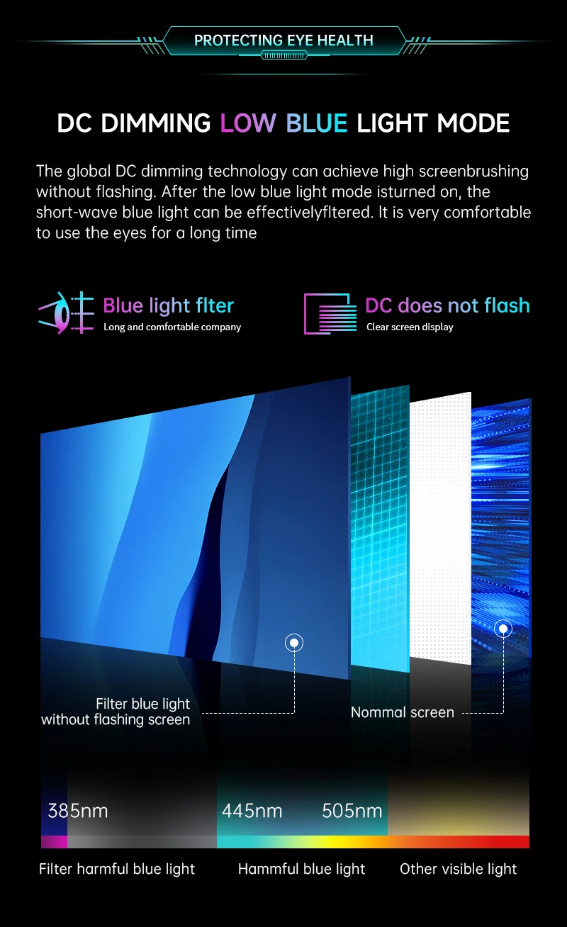 Pantalla de ordenador curvada 2K 32 pulgadas 1500R 2K 165Hz UHD juegos de deportes electrónicos con diseño de efecto de iluminación RGB de carcasa trasera