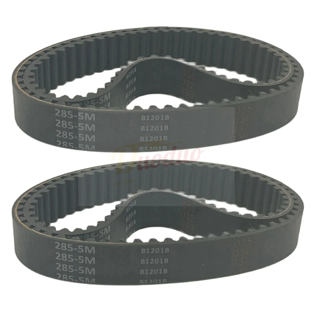 HTD 5M Black Rubber Synchronous Belt, Belt Width 15/20/25/30/40mm, Belt Circumference 545mm~660mm, HTD5M Closed-loop Rubber Belt