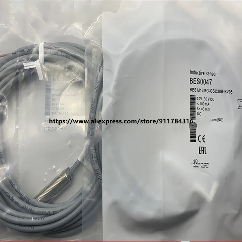 3Pcs New High Quality Balluff proximity switch BES0047 BES M12MG-GSC30B-BV05 M12MG-GSC30B-BV02 M12MG-GSC30B-BV03