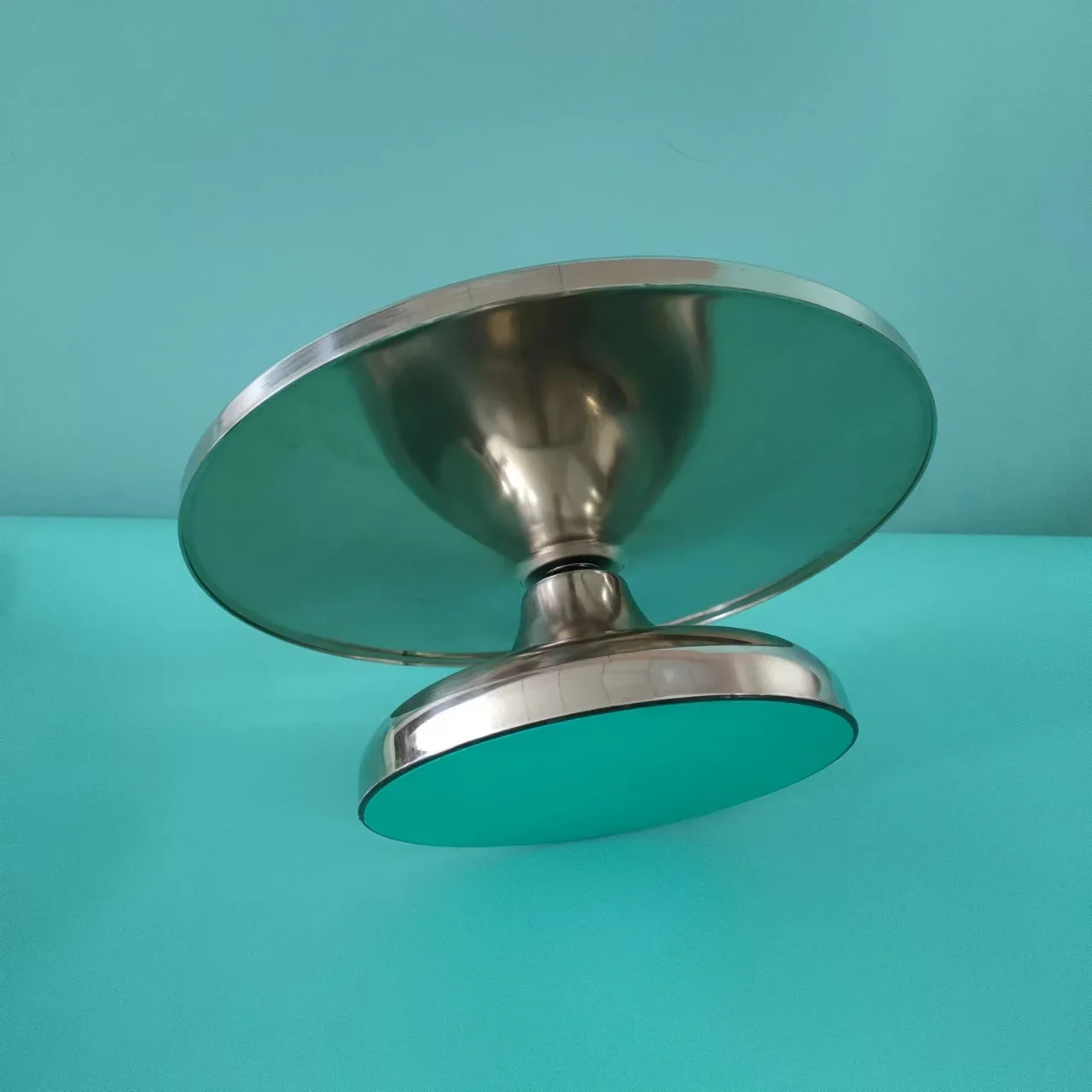 

Stainless Steel Cream Cake Non-slip Turntable 12 Inch Aluminum Alloy Turntable Decorating Rack Baking Tools Set Decorating Table