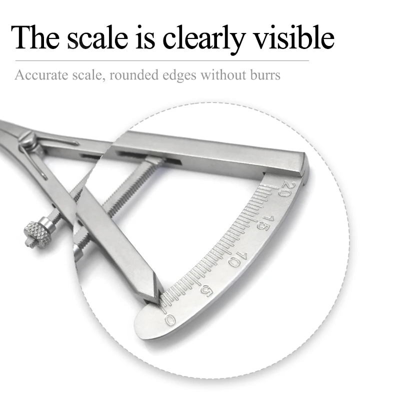สแตนเลสสตีล Eye Gauge ไม้บรรทัดวัดสําหรับ Double Eyelid Surgery เครื่องมือตาเครื่องหมายเครื่องมือวัด