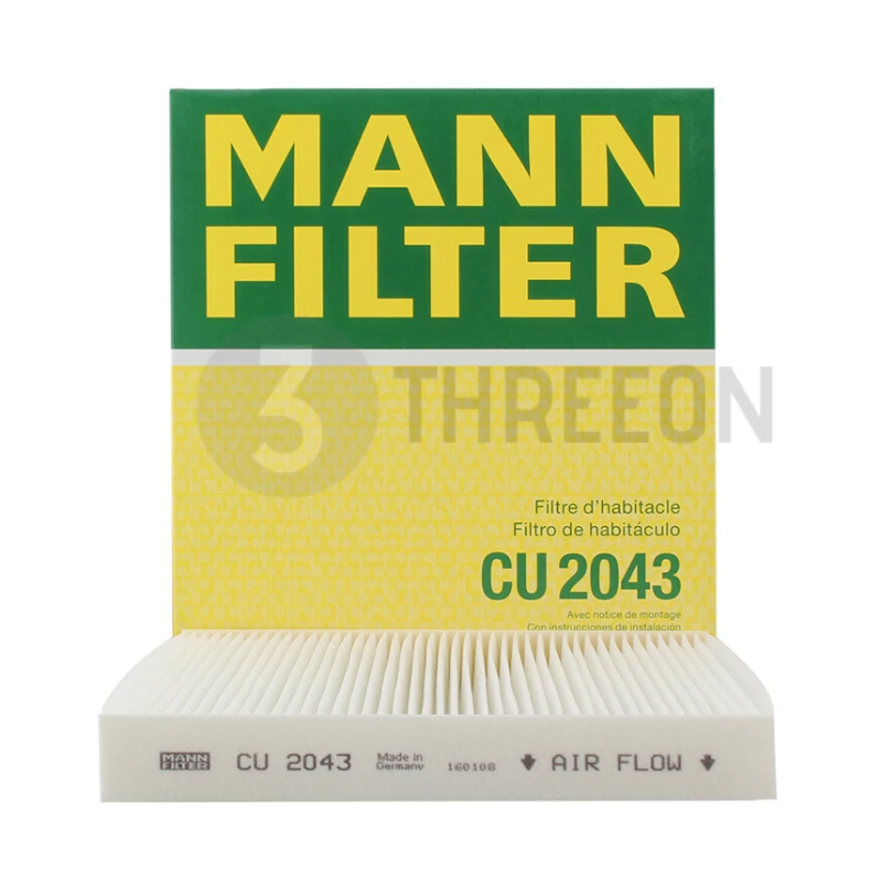 

MANN FILTER CU2043 Cabin Air Filter For MAZDA 6 CX-7 DD1061P11 FZ81007725A5 GS1D61P11 GI6A61P11A