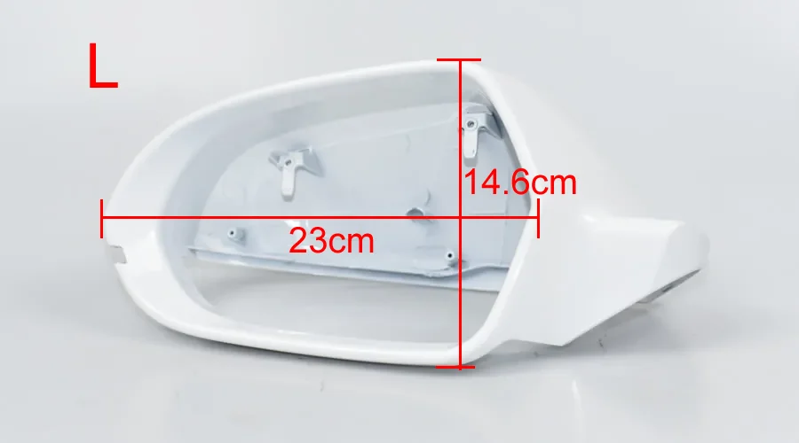 For Audi A6 A6L 2012 2013 2014 - 2018 Low Configuration Car Accessories Reversing Mirrors Cover Rearview Mirror Housing Shell