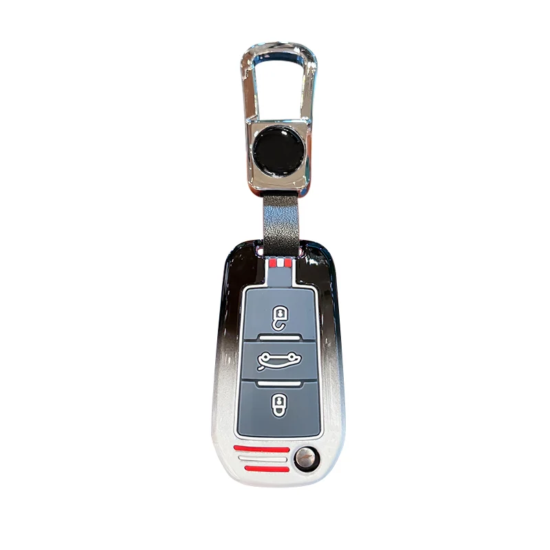 Upgraded Car Key Cover Suitable for Dongfeng Citroën C5 X Key Case C6 C-Aircross Elysee C3 Sedan C4L Remote Key Cover