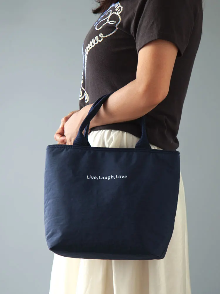 

Женская сумка-ланчбокс большой вместимости, водонепроницаемая сумка-тоут, утолщенная сумка для поездок на работу, японская сумка-тоут для офиса